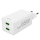 Ładowarka i akumulator HAMA ŁADOWARKA SIECIOWA MINI 65W GAN PD/QC 2X USB-C, BIAŁA